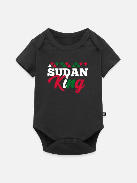 Sudan - Baby Premium Kurzarmbody - Schwarz