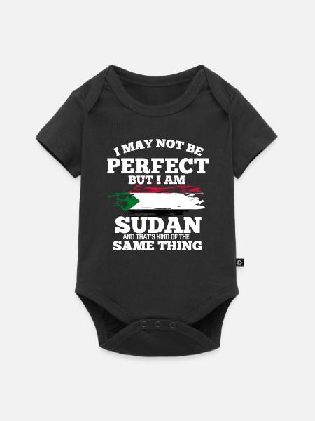 Sudan - Baby Premium Kurzarmbody - Schwarz