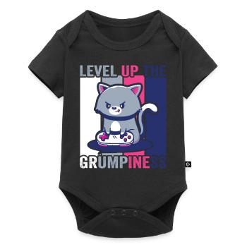 Jeux, Jeux d’argent, Jeux vidéo, Gamer - Body à manches courtes Premium Bébé - noir - Devant
