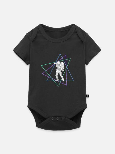 Fotografie - Baby Premium Kurzarmbody - Schwarz
