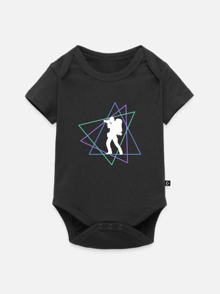 Fotografie - Baby Premium Kurzarmbody - Schwarz