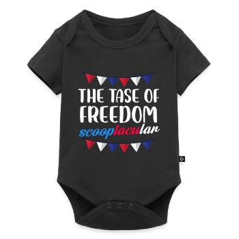 the taste of freedom scooptacular Design for a - Baby Premium short-sleeve bodysuit - black - Front