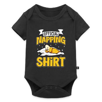 Official Banana Sleep Shirt - Baby Premium short-sleeve bodysuit - black - Front