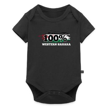 Sahara occidental - Body à manches courtes Premium Bébé - noir - Devant