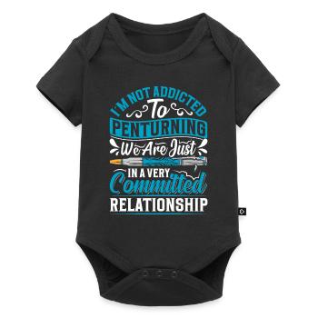 Pen Turning Kit - Baby Premium short-sleeve bodysuit - black - Front