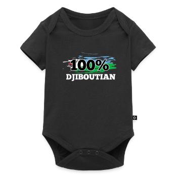 Djibouti - Body à manches courtes Premium Bébé - noir - Devant