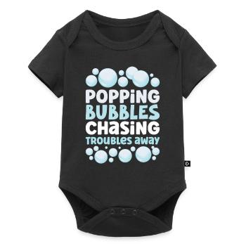 Soap Making Soap Boiler Soap Bubble Bubble - Baby Premium short-sleeve bodysuit - black - Front