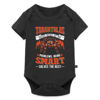 Tarantula Spider Tarantula - Baby Premium short-sleeve bodysuit - black - Front