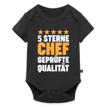 Arbeit Kollegen Büro Teamleiter Führungskraft Chef - Baby Premium Kurzarmbody - Schwarz - Vorne