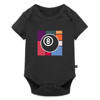 Billiards - Baby Premium Kurzarmbody - Schwarz - Vorne