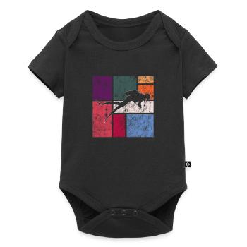 Plonger - Body à manches courtes Premium Bébé - noir - Devant