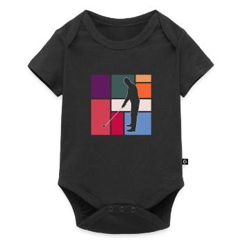 Golfe - Body à manches courtes Premium Bébé - noir - Devant