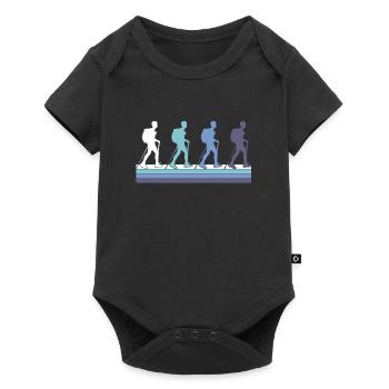 Wander - Baby Premium short-sleeve bodysuit - black - Front