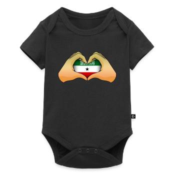 Somaliland - Baby Premium short-sleeve bodysuit - black - Front
