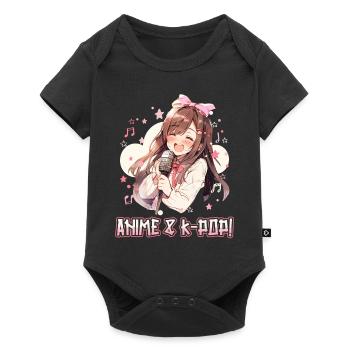 Anime et K-pop Musique pop coréenne Kpop - Body à manches courtes Premium Bébé - noir - Devant