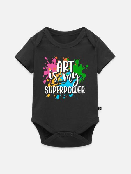 Künstler - Baby Premium Kurzarmbody - Schwarz