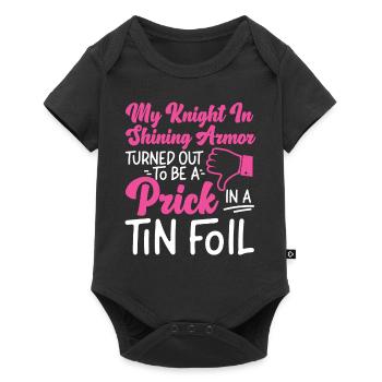 Happy Divorce Party My Knight In - Baby Premium short-sleeve bodysuit - black - Front