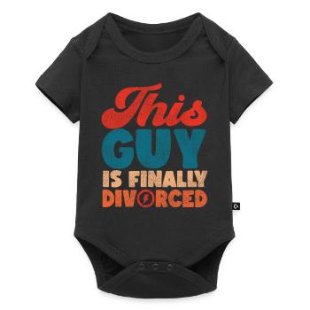 Happy Divorce Party This Guy Is - Baby Premium short-sleeve bodysuit - black - Front