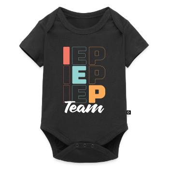 IEP Team Autism Awareness Teacher Sped Teacher - Baby Premium short-sleeve bodysuit - black - Front