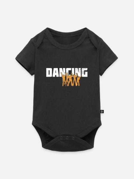Tanzen - Baby Premium Kurzarmbody - Schwarz