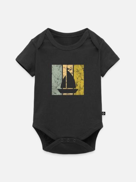 Sailing - Baby Premium Kurzarmbody - Schwarz
