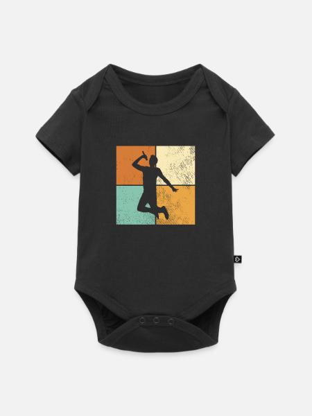 Singen - Baby Premium Kurzarmbody - Schwarz