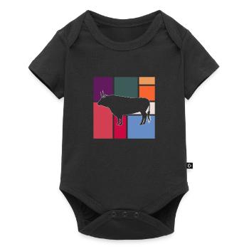 Taureau - Body à manches courtes Premium Bébé - noir - Devant