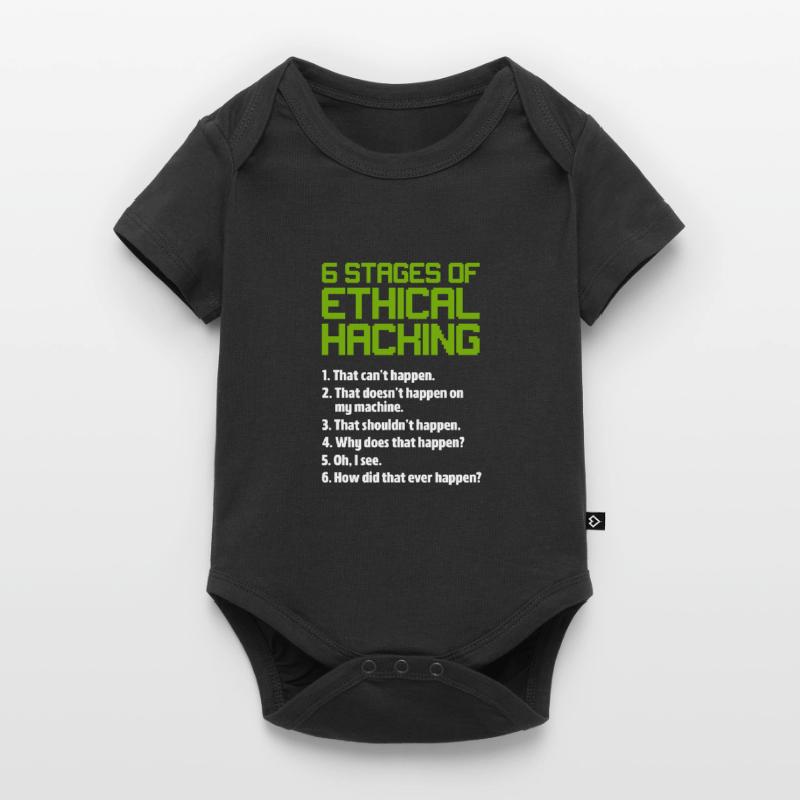 Hacker Coder Computer Hacking Cadeau Body à manches courtes Premium Bébé