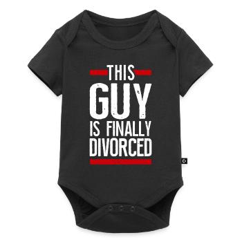 Happy Divorce Party This Guy Is - Baby Premium short-sleeve bodysuit - black - Front