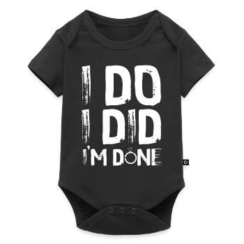 Happy Divorce Party I Do I Did I'm - Baby Premium short-sleeve bodysuit - black - Front