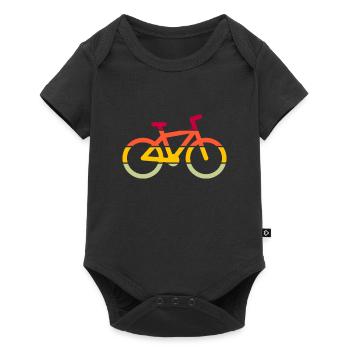 Vélo Rétro - Body à manches courtes Premium Bébé - noir - Devant