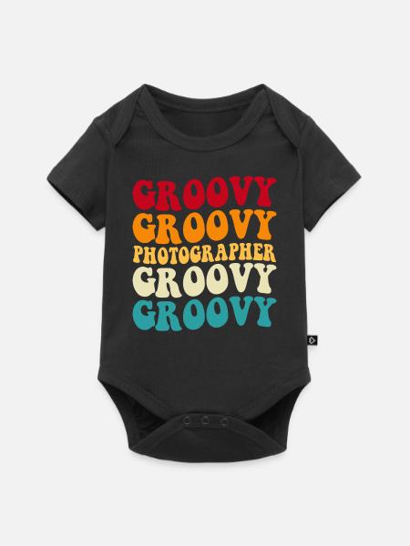 Fotograf - Baby Premium Kurzarmbody - Schwarz