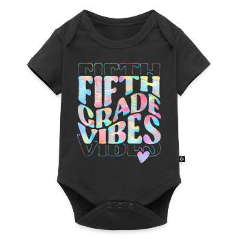 Fifth Grade Vibes 5th Grade Team 1st Day of School - Body à manches courtes Premium Bébé - noir - Devant