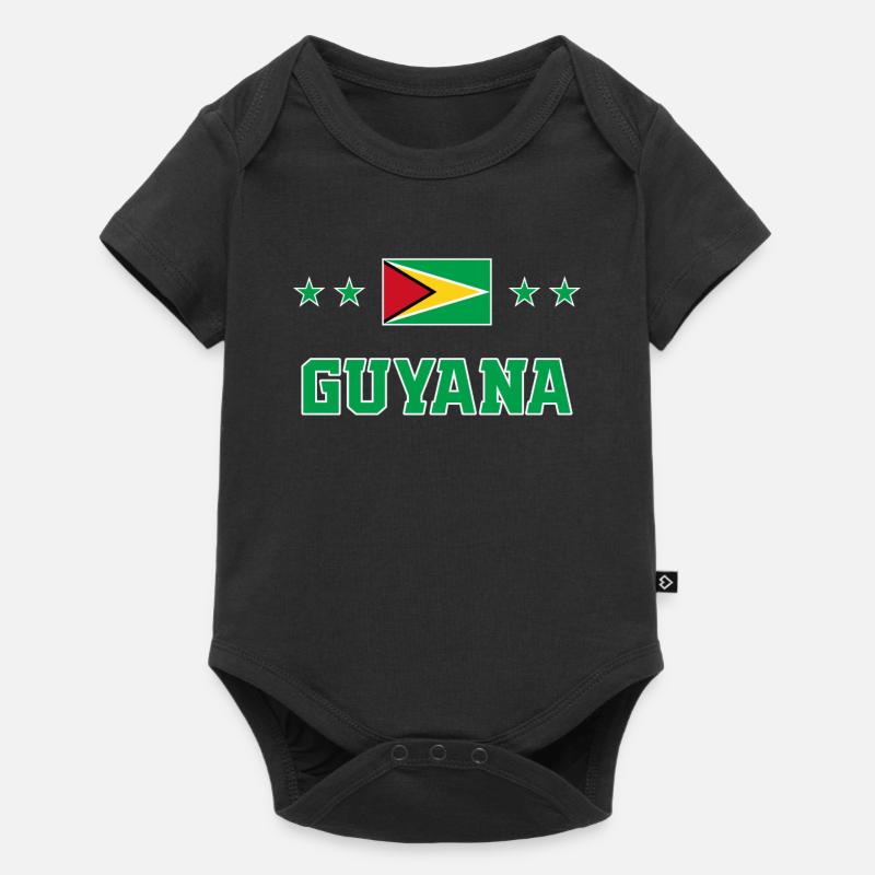 Guyana - Body à manches courtes Premium Bébé - noir