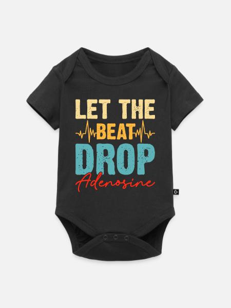 Dj Djing - Baby Premium Kurzarmbody - Schwarz