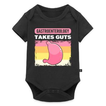 La gastroentérologie a besoin d’intestins gastroentérologue - Body à manches courtes Premium Bébé - noir - Devant
