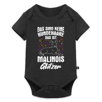Malinois Dog Fan Dog Owner Dog Walker H - Body à manches courtes Premium Bébé - noir - Devant