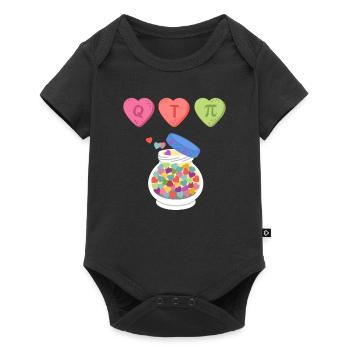 Drôle Pi Day Math Symbol Science Cutie (QT) - Body à manches courtes Premium Bébé - noir - Devant