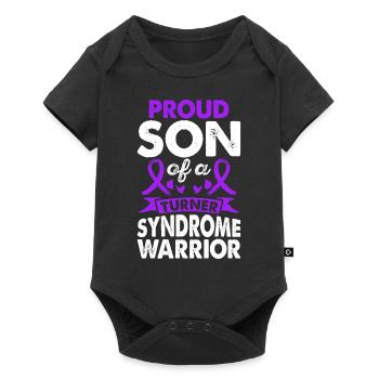 Son of - Baby Premium short-sleeve bodysuit - black - Front