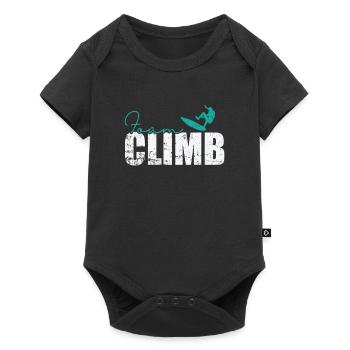Foam Climb Surfing - Baby Premium short-sleeve bodysuit - black - Front