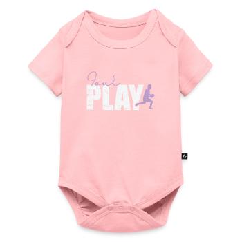 Rugby à jeu déloyal - Body à manches courtes Premium Bébé - rose - Devant