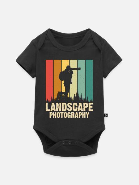Fotograf - Baby Premium Kurzarmbody - Schwarz