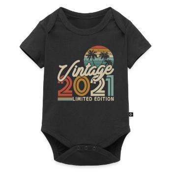 Millésime légendaire 2021 - Body à manches courtes Premium Bébé - noir - Devant