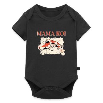 Koi Fish Japonais - Body à manches courtes Premium Bébé - noir - Devant