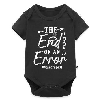 Happy Divorce Party The End Of An - Baby Premium short-sleeve bodysuit - black - Front