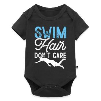 Flotteur de natation - Body à manches courtes Premium Bébé - noir - Devant