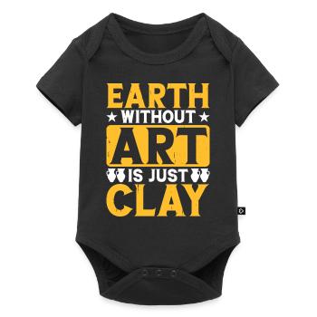 Art - Baby Premium short-sleeve bodysuit - black - Front