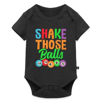 Bingo players Bingo halls Casino game - Baby Premium short-sleeve bodysuit - black - Front
