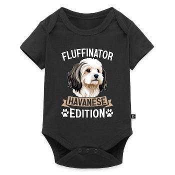 Fluffinator Édition Bichon Havanais - Body à manches courtes Premium Bébé - noir - Devant
