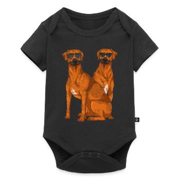 Sunglasses Dogs Gift Rhodesian Ridgeback - Baby Premium short-sleeve bodysuit - black - Front